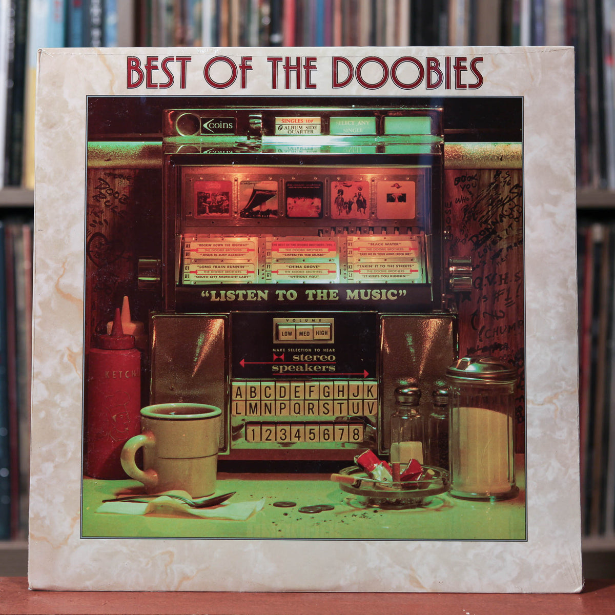 激レア！1982年THE DOOBIE BROTHERSラグランT/Ｍ トップス