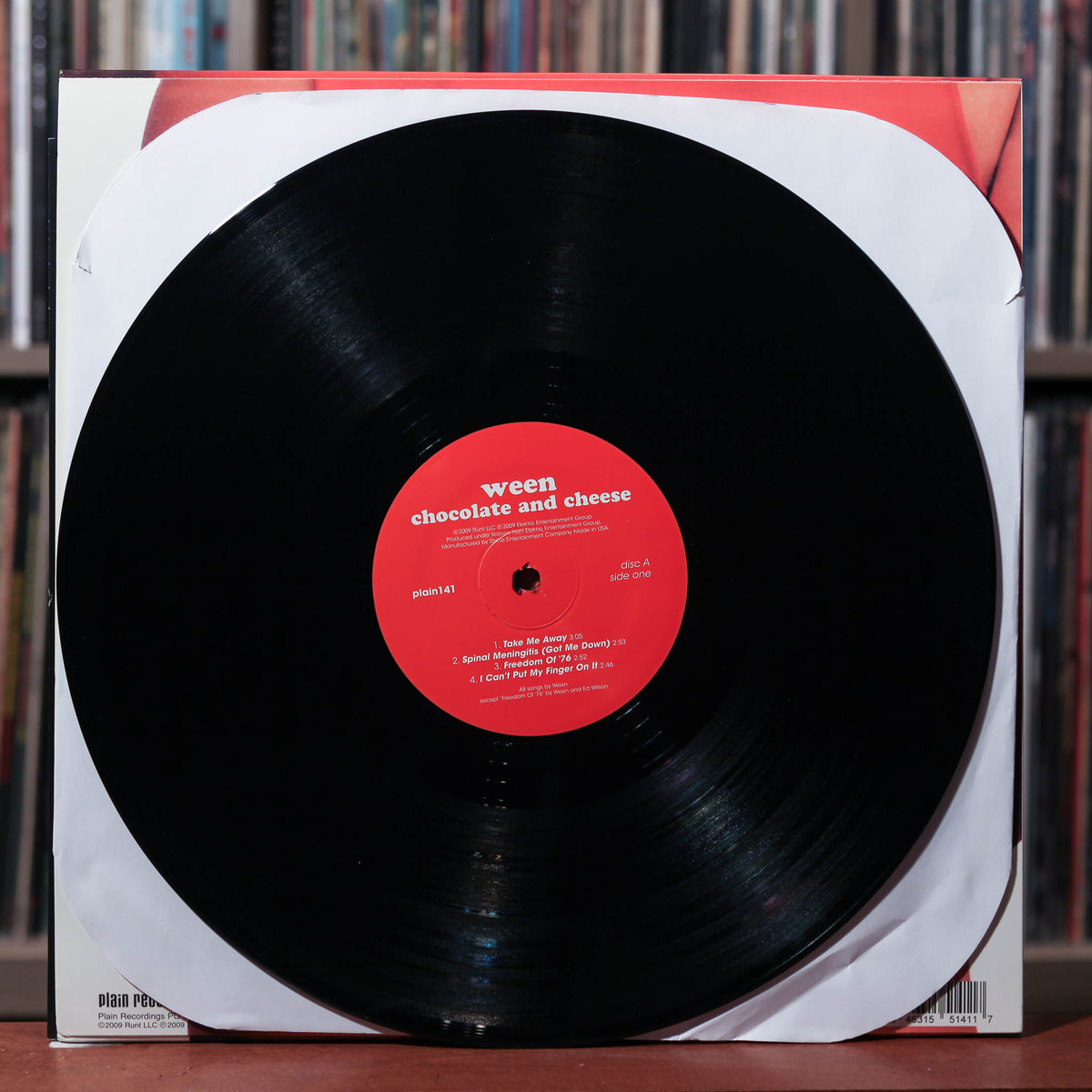 Ween Chocolate And Cheese 2 LP 2009 Plain Recordings EX EX ween-chocolate-and-cheese-2-lp-2009-plain-recordings-ex-ex