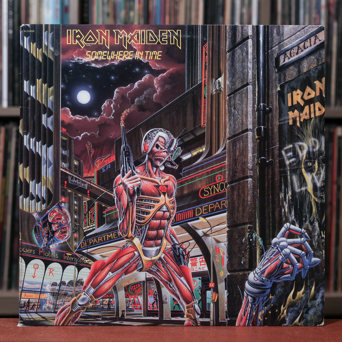 Iron Maiden - Somewhere In Time - 1986 Capitol Records, VG+/VG+