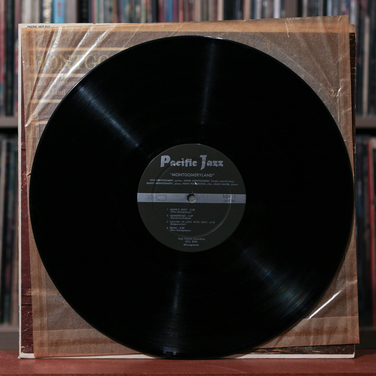 Monk Montgomery Montgomeryland 1960 Pacific Jazz VG/VG 