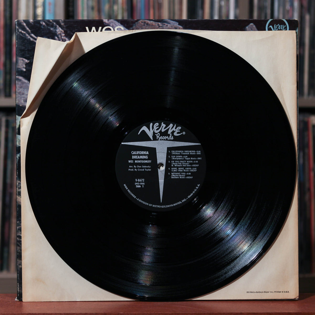 欧LP Wes Montgomery California Dreaming 00602577089879 Verve Records /00260 Wes Montgomery - California Dreaming