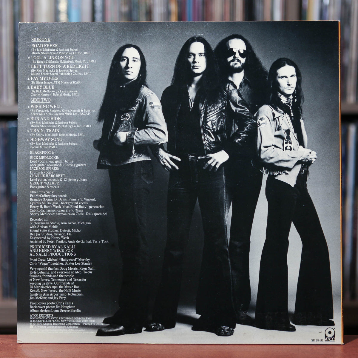 BLACKFOOT Strikes LP ATCO ‎ サザンロック Blackfoot - Strikes - 1979 ATCO, EX/VG+