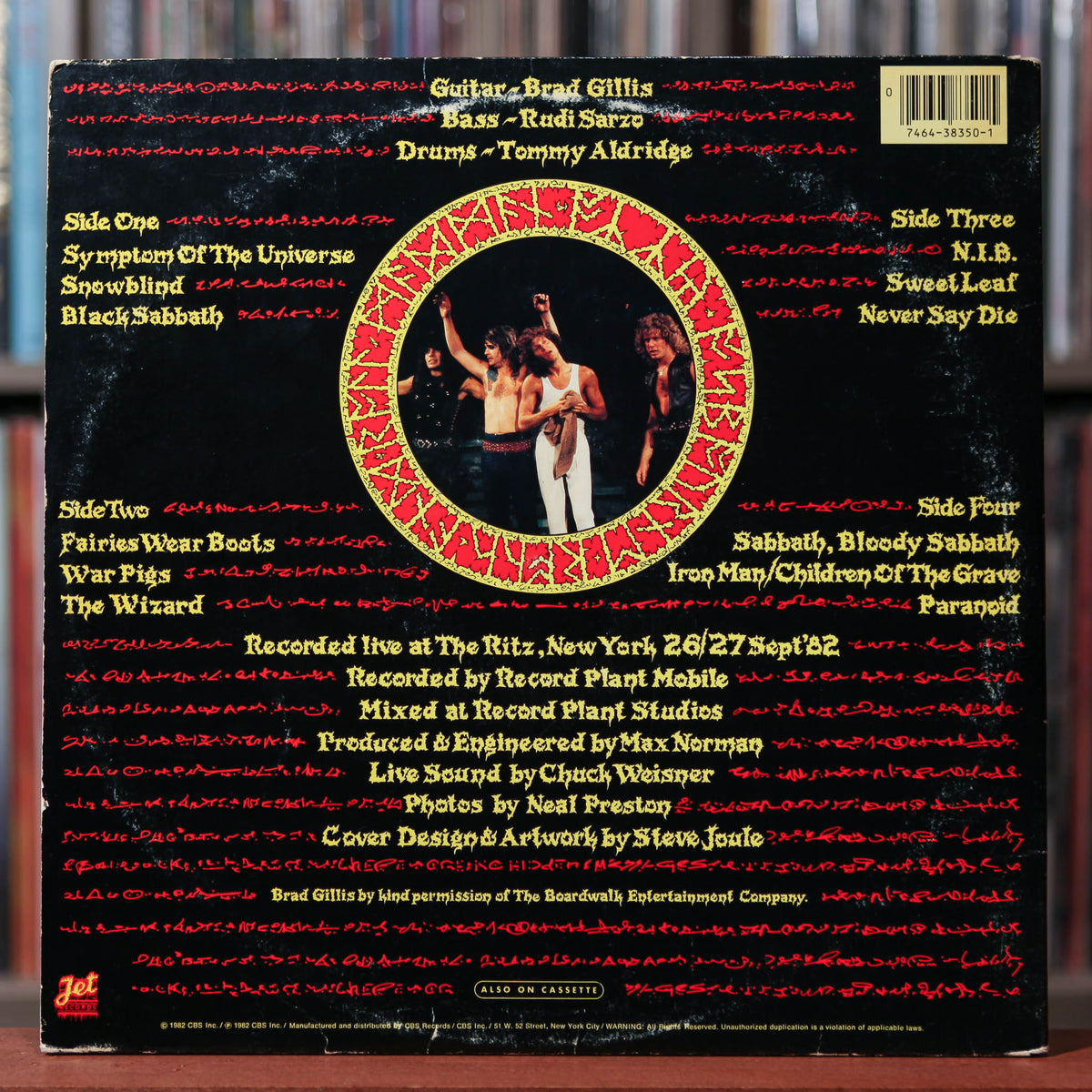 Ozzy Osbourne - Speak Of The Devil - 1982 Jet, VG/VG