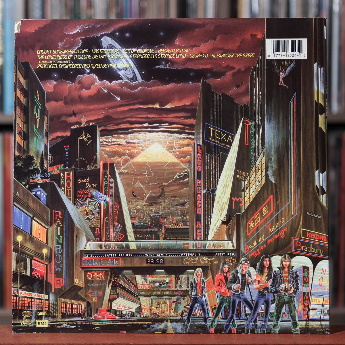 Iron Maiden - Somewhere In Time - 1986 Capitol, VG+/VG+