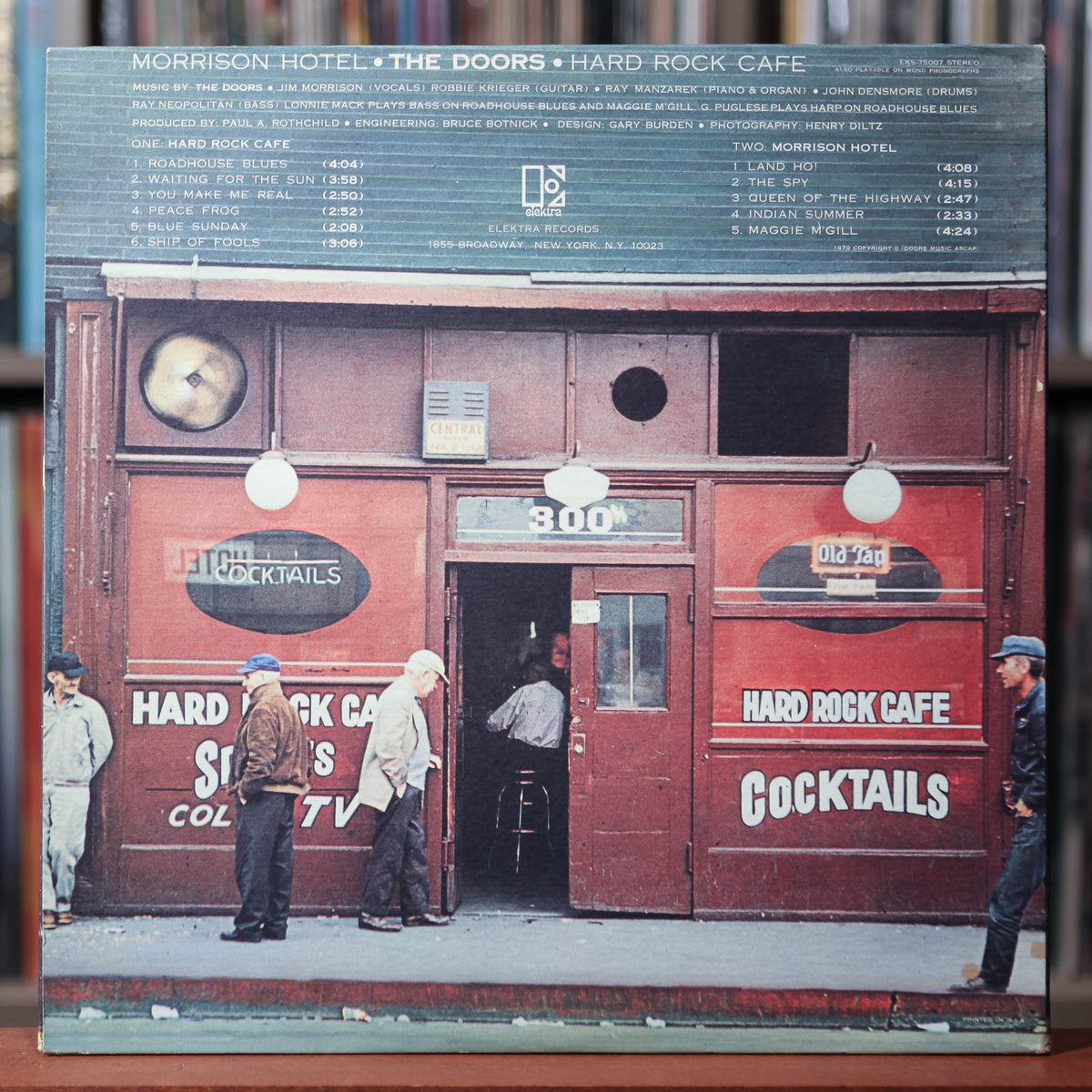 The Doors - Morrison Hotel - 1983 Elektra, EX/EX 