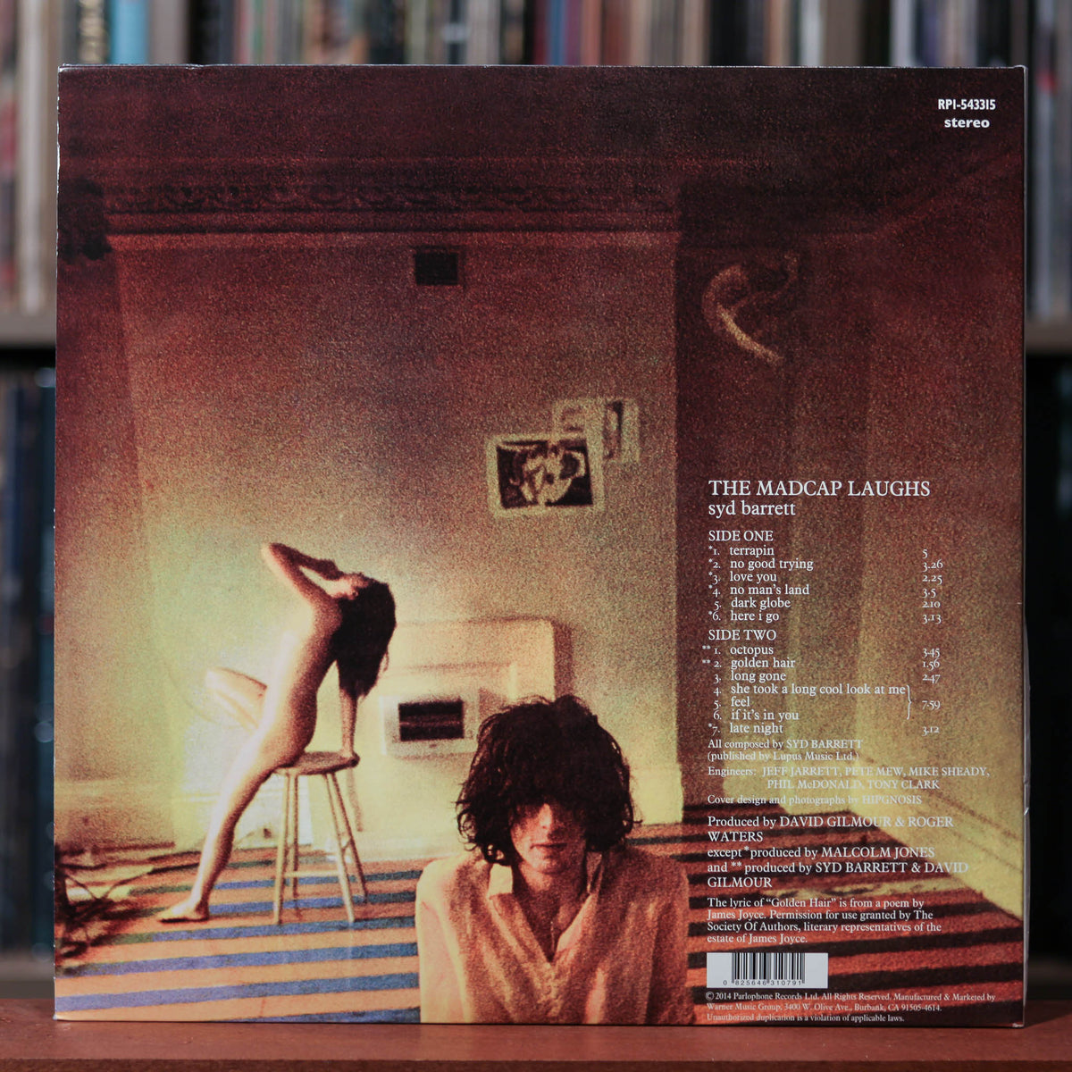 欧LP Syd Barrett The Madcap Laughs 0825646310791 Harvest 未開封 /00400 BARRETT,SYD - The Madcap Laughs - Amazon.com Music