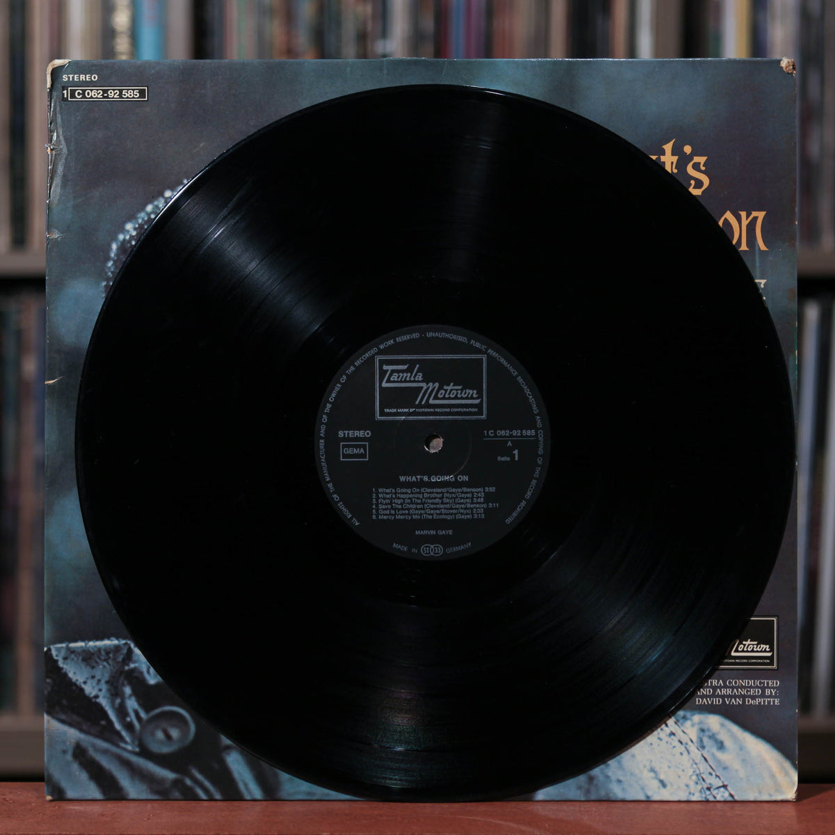 Marvin Gaye - What's Going On - German Import - 1971 Tamla, VG/VG