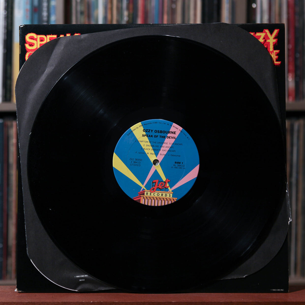 Ozzy Osbourne - Speak Of The Devil - 2LP PROMO 1982 Jet Records, EX/EX