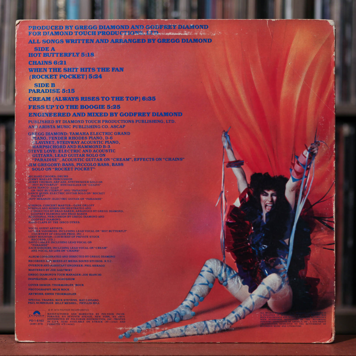 Gregg Diamond, Bionic Boogie - Hot Butterfly - 1978 Polydor, VG/VG+