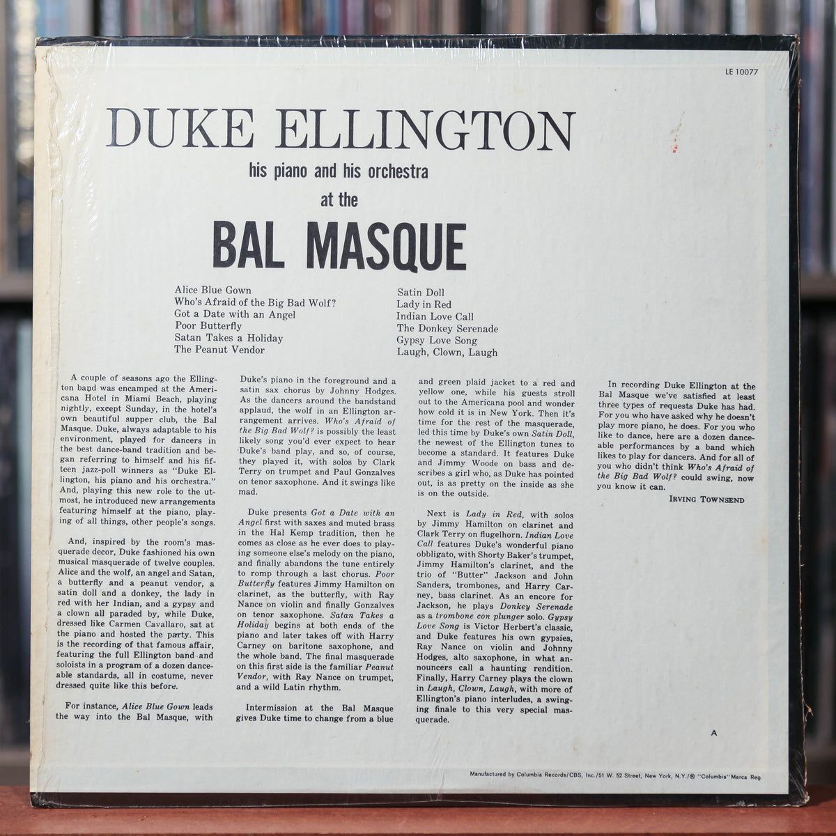 Duke Ellington Duke Ellington His Piano And His Orchestra At The Bal