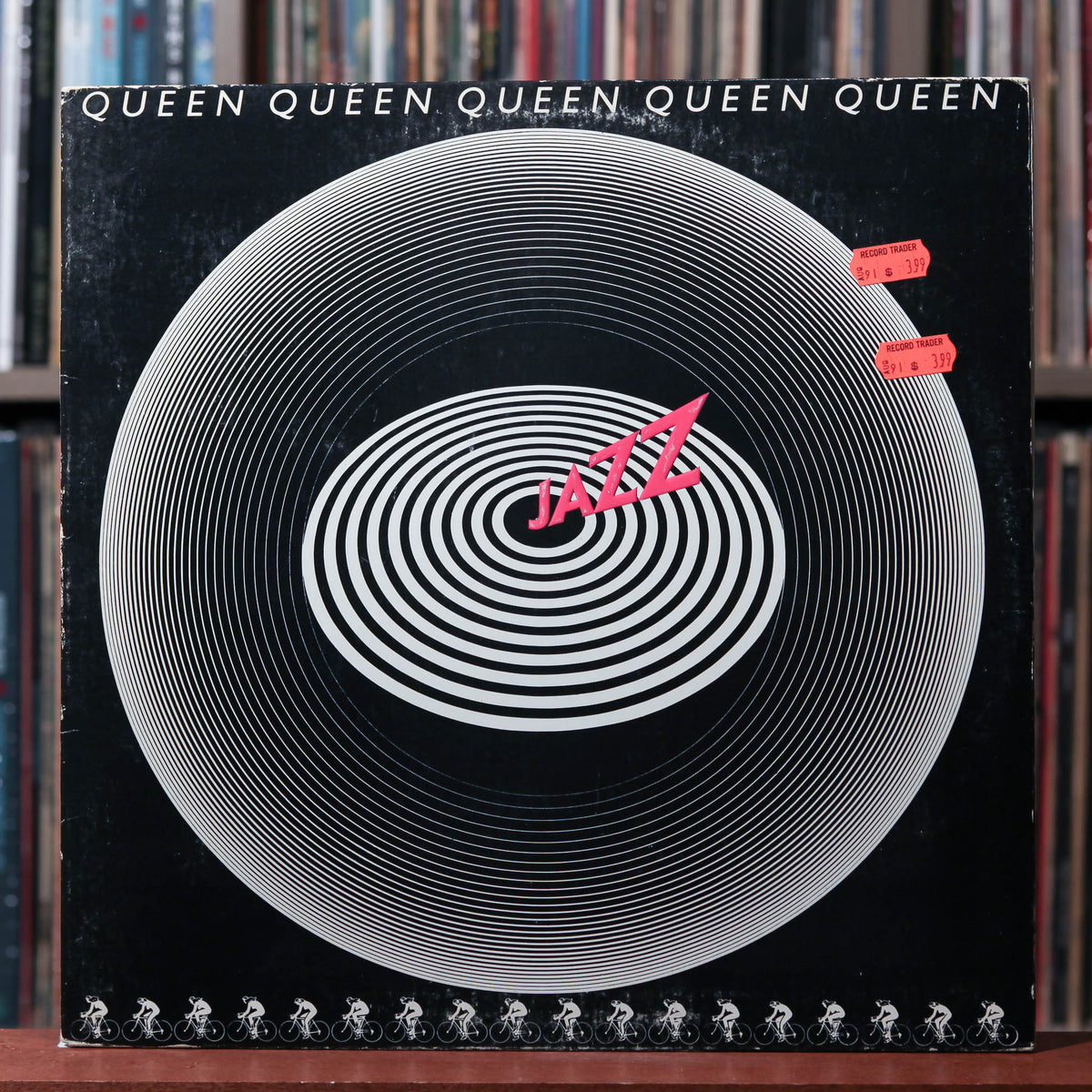 Queen - Jazz - W/ POSTER 1978 Elektra, VG/NM