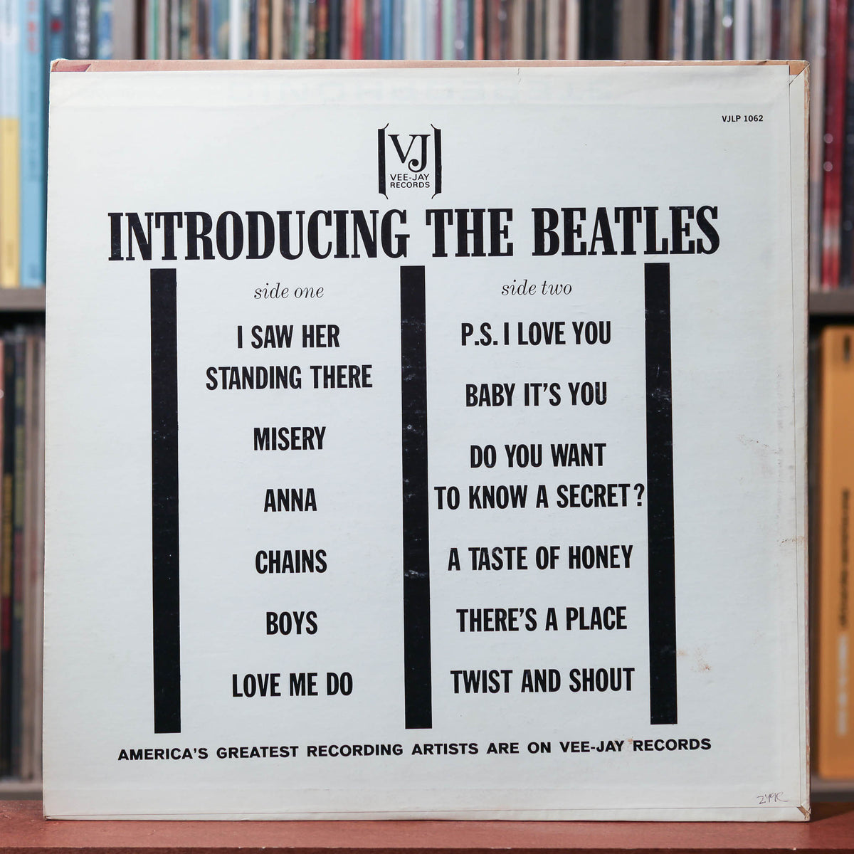 The Beatles - Introducing The Beatles - 1960's Vee Jay Records, VG/