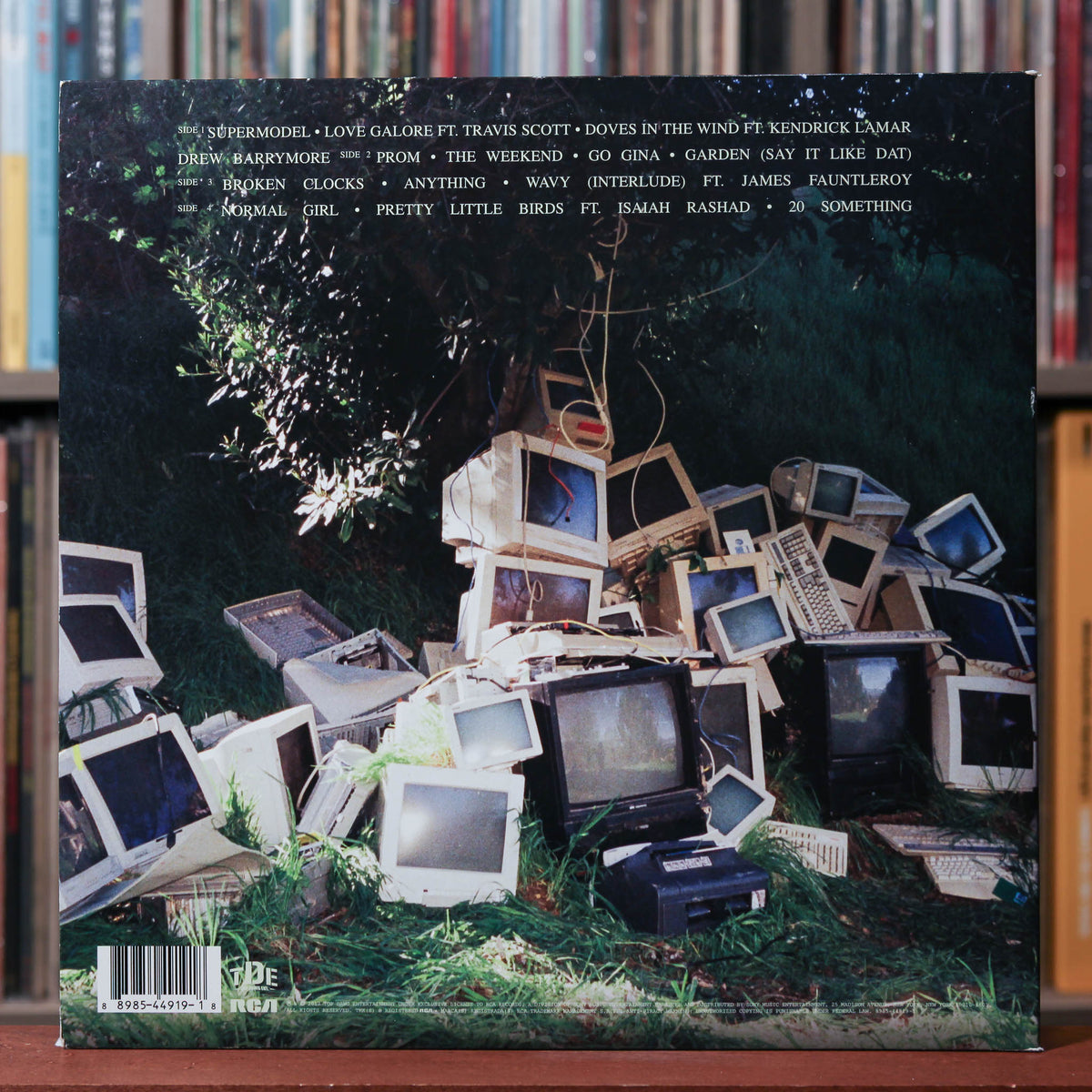 欧2discs LP SZA Ctrl 88985449191 Top Dawg Entertainment, RCA, Sony Music /00660 SZA – Ctrl – 2 x Vinyl (Green Translucent, LP, Album), 2017