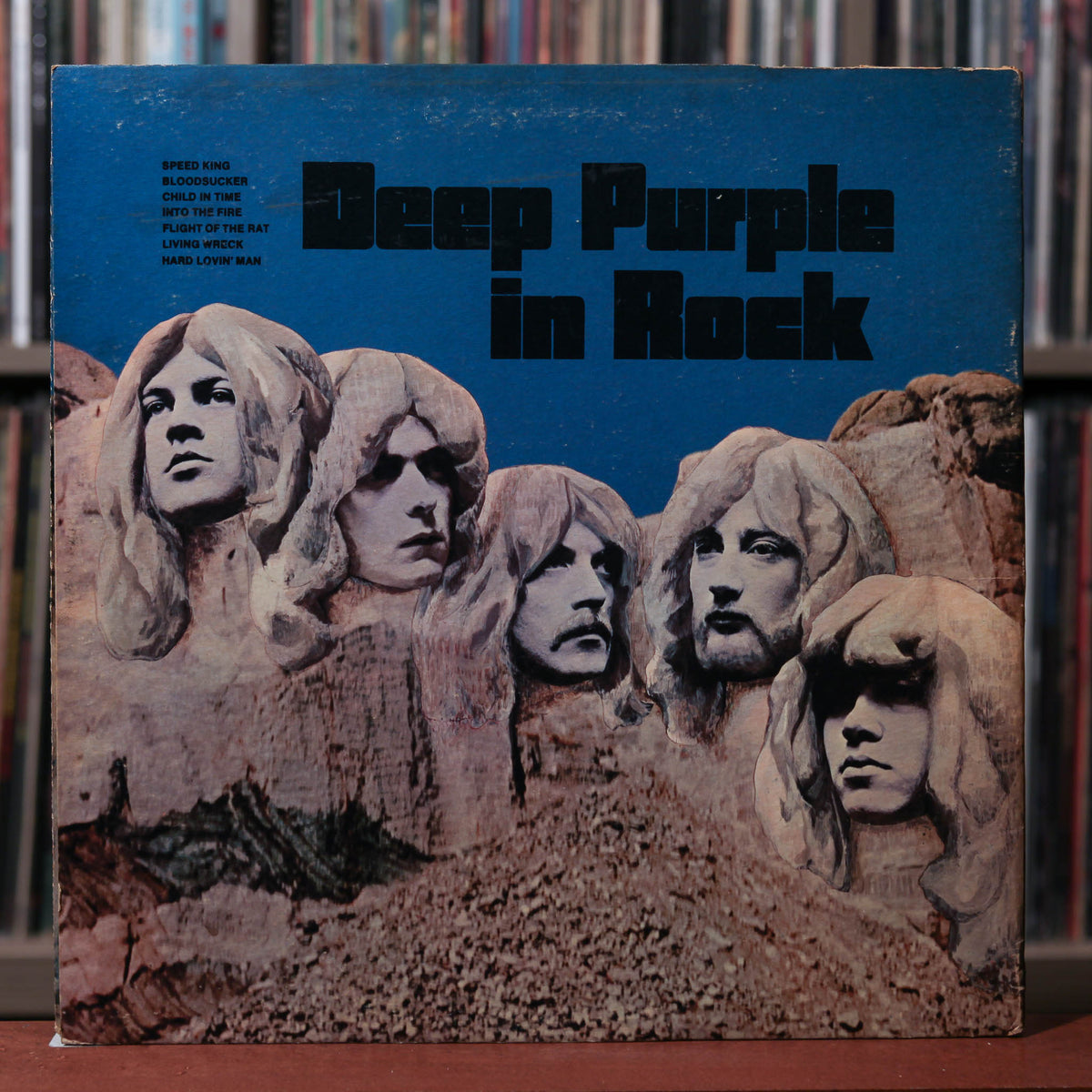 Deep Purple - In Rock - 1970's Warner, VG/VG