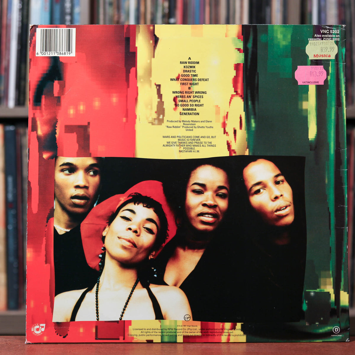 Mareydi†Creia'廃盤CD『La†ナカジイズム』 Ziggy Marley And The Melody Makers - Jahmekya - South Africa Import -