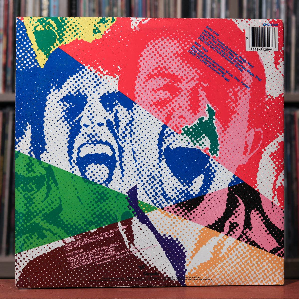 UFO - Strangers In The Night - 1979 Chrysalis, VG+/VG+