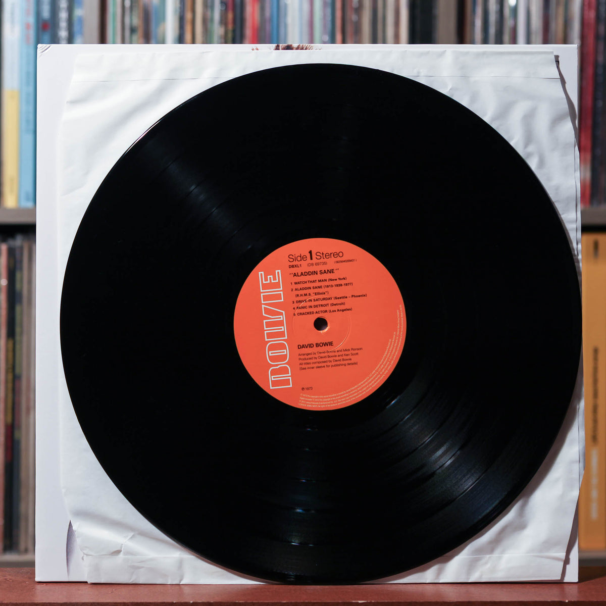David Bowie - Aladdin Sane - W/ INSERT 2016 Parlophone, EX/NM