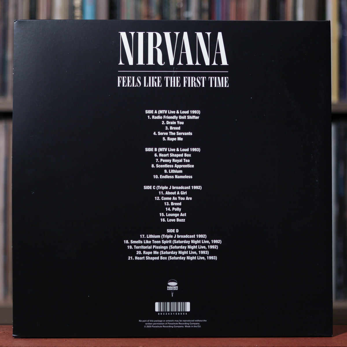 洋楽 Nirvana Feels Like The First Time Nirvana – Feels Like The First Time – 2 x Vinyl (Clear , LP