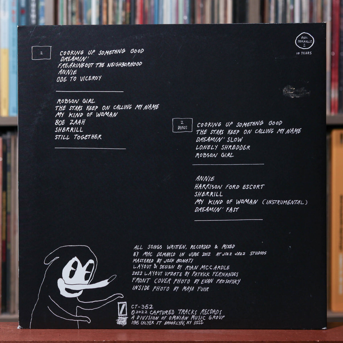 Mac DeMarco - 2 - 2LP 2022 Captured Tracks, VG+/VG
