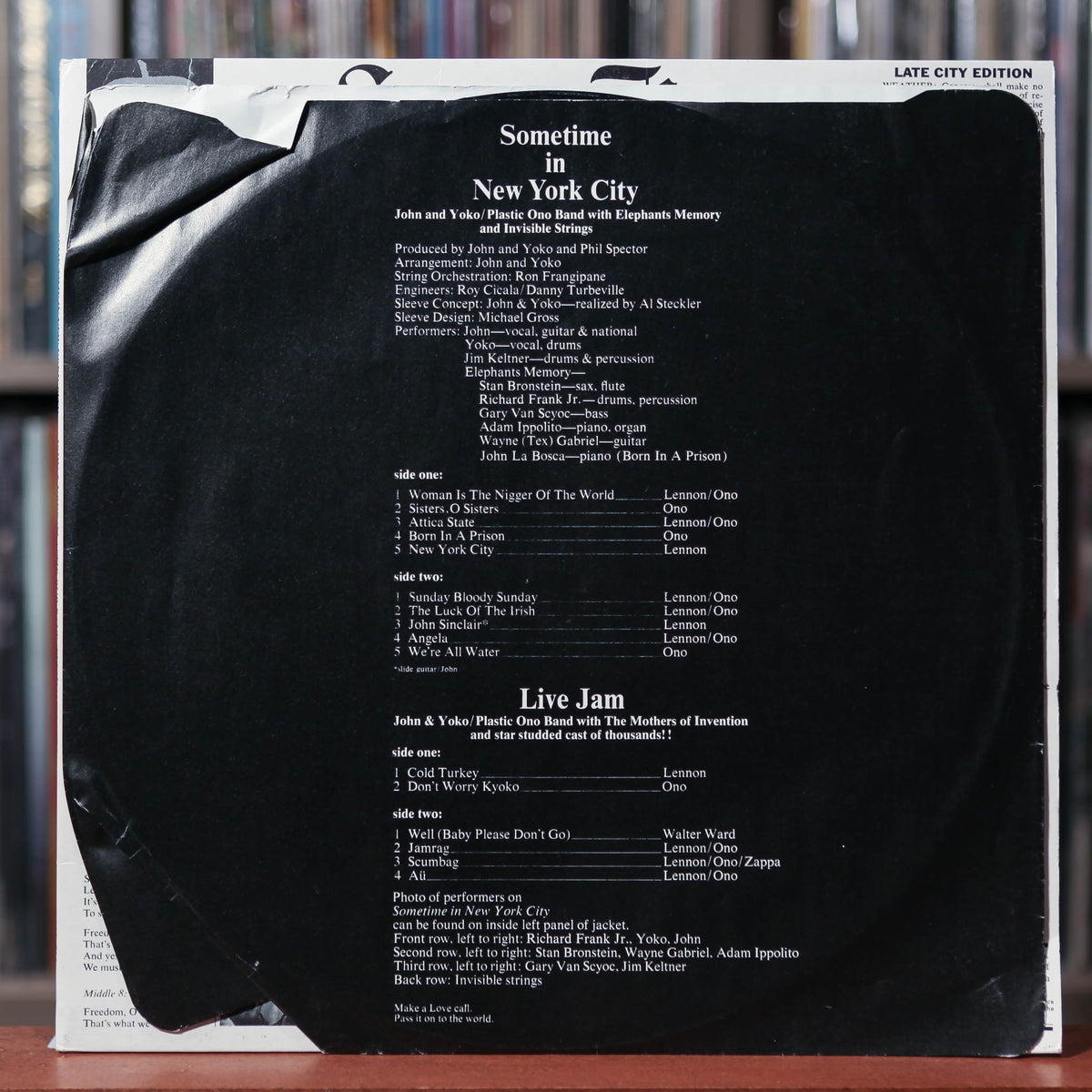 John & Yoko / Plastic Ono Band - Some Time in New York City (Vinyle Usagé) main image 0