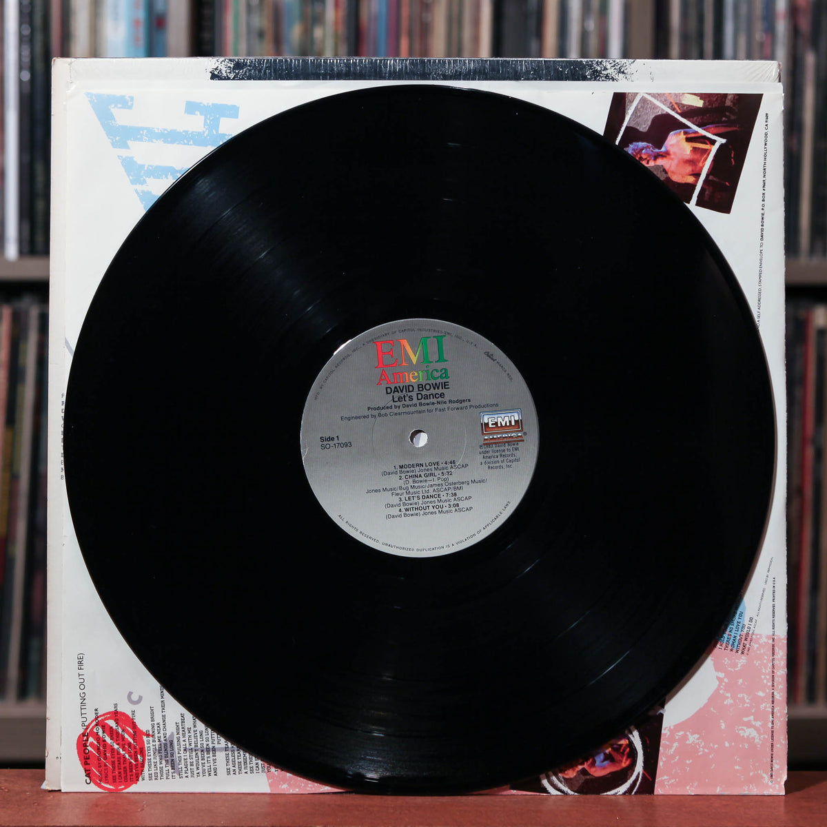 David Bowie - Let's Dance - 1983 EMI America, EX/VG+