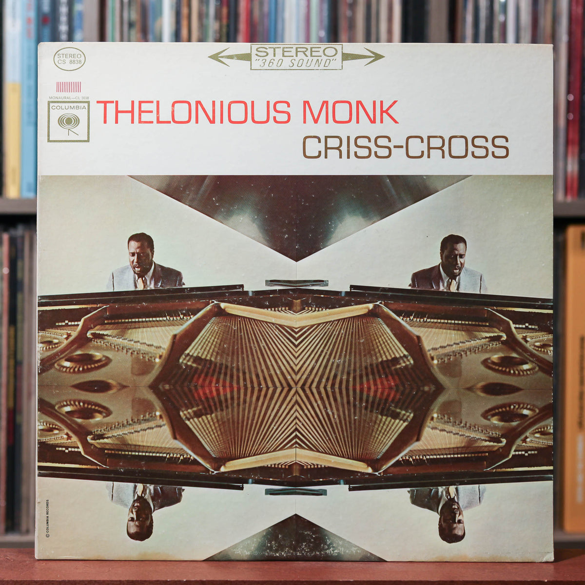 Thelonious Monk - Criss-Cross - 1963 Columbia, VG/EX
