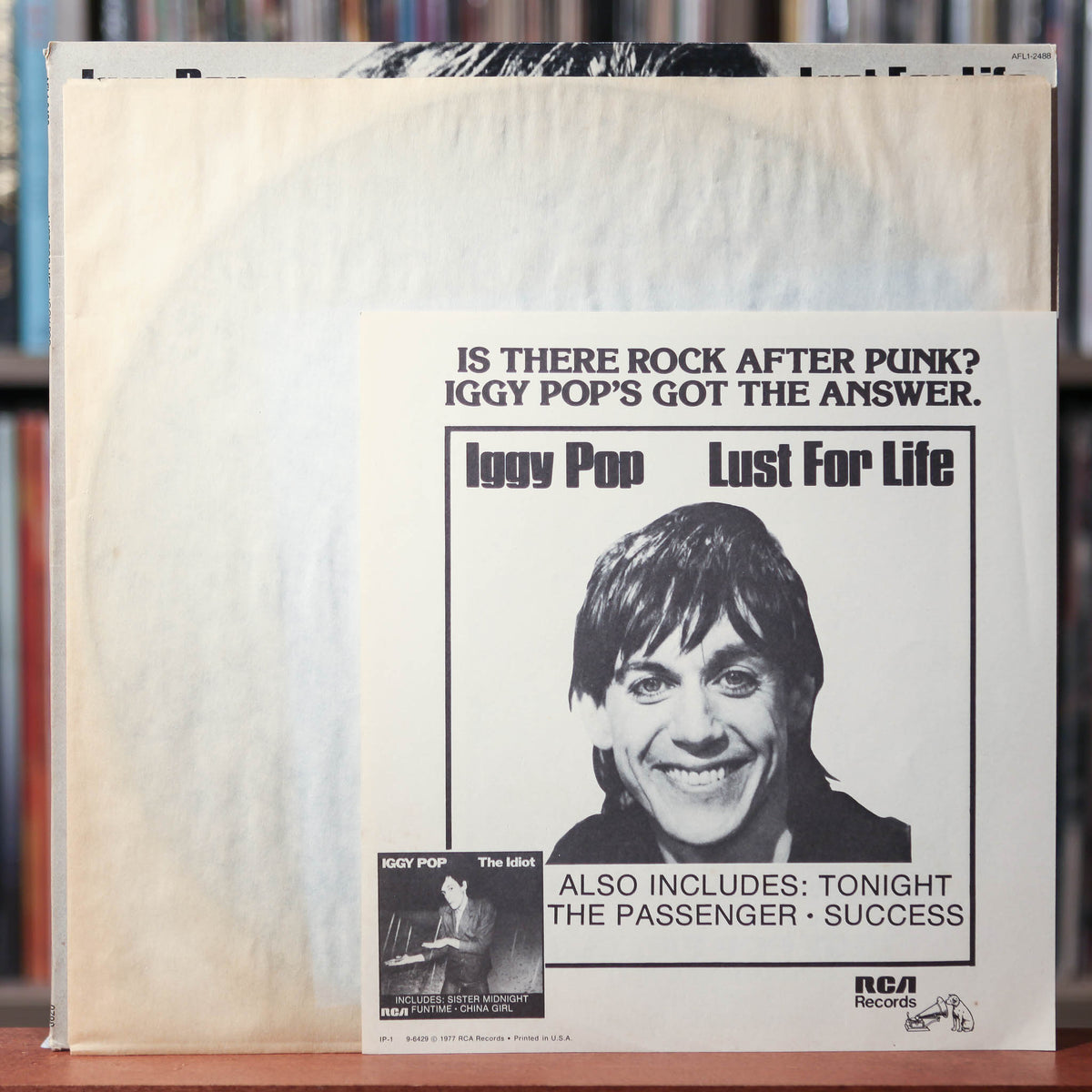 Iggy Pop「Lust for Life」美品 LP 名盤　レコード Iggy Pop – Lust For Life | Releases | Discogs