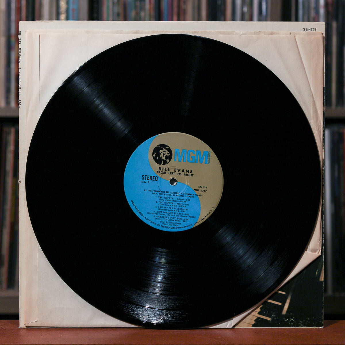 Bill Evans - From Left To Right - 1970 MGM Records, VG/VG+