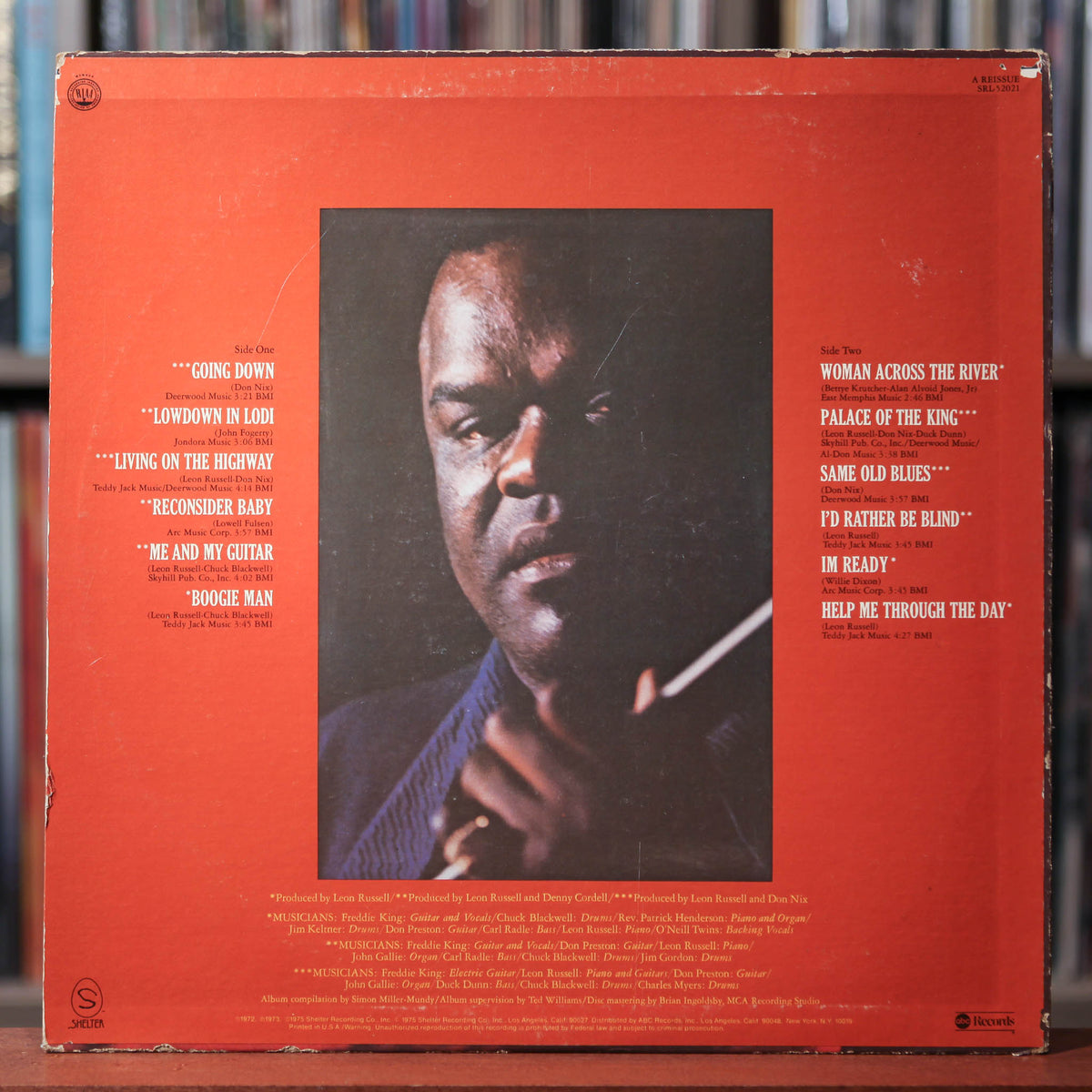 Freddie King The Best Of Freddie King 1975 MCA, VG/VG+