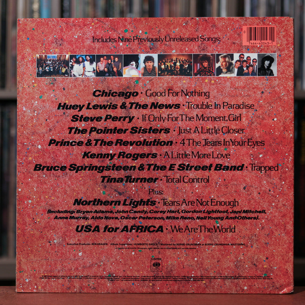USA For Africa - We Are The World - 1985 Columbia, EX/EX