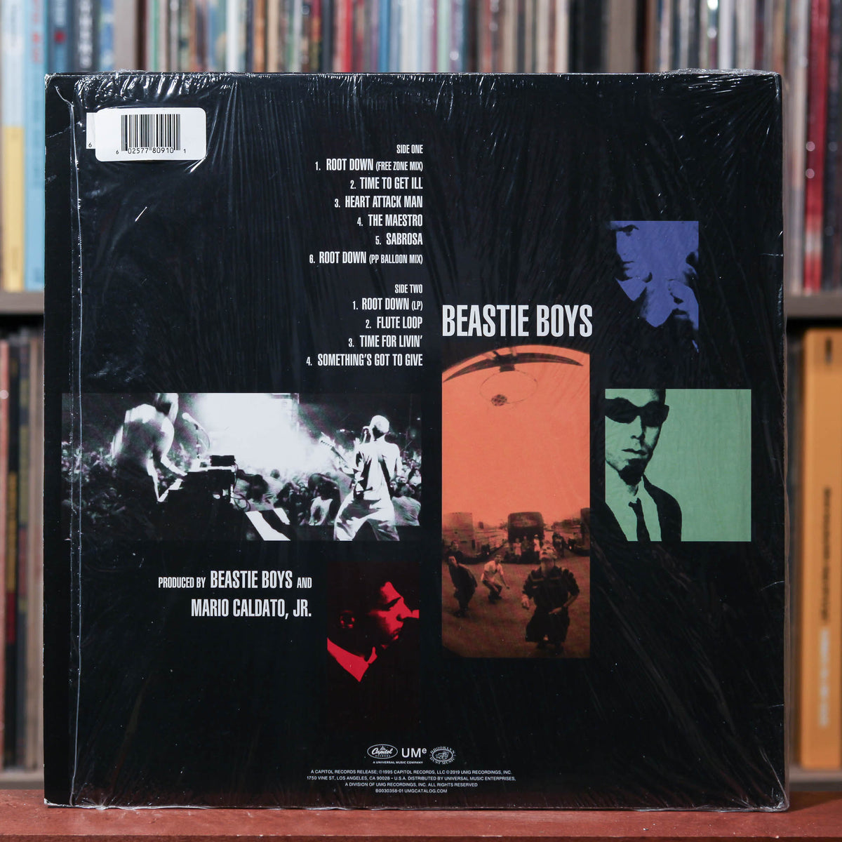 Beastie Boys - Root Down EP - RED VINYL IN SHRINK W/ INSERT