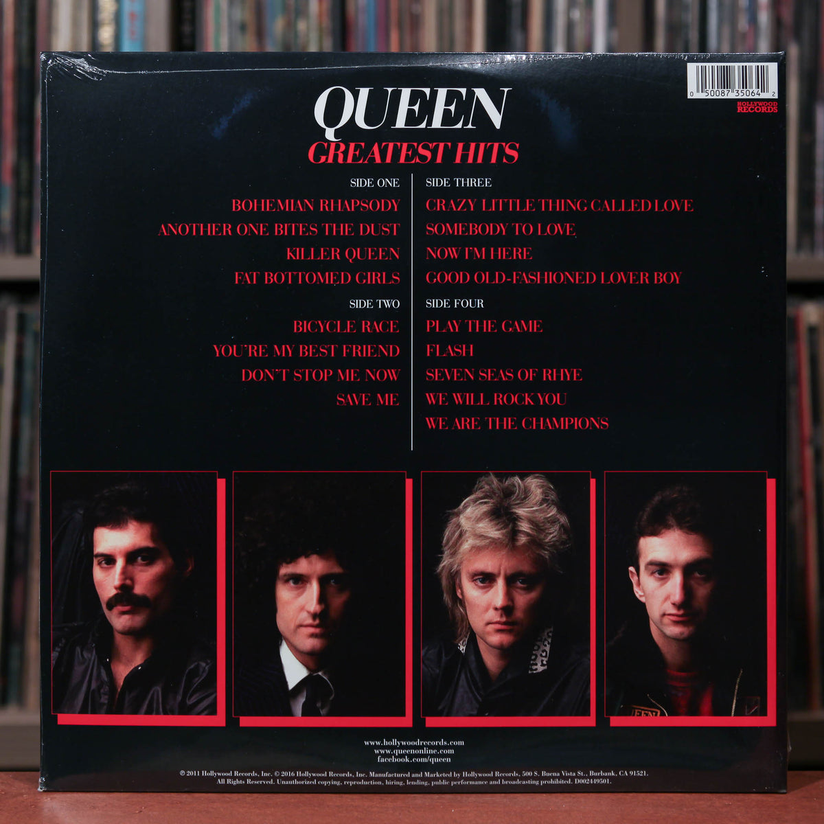 米2LP Queen Greatest Hits II D002449801 Hollywood Records /00660 s-l400.jpg