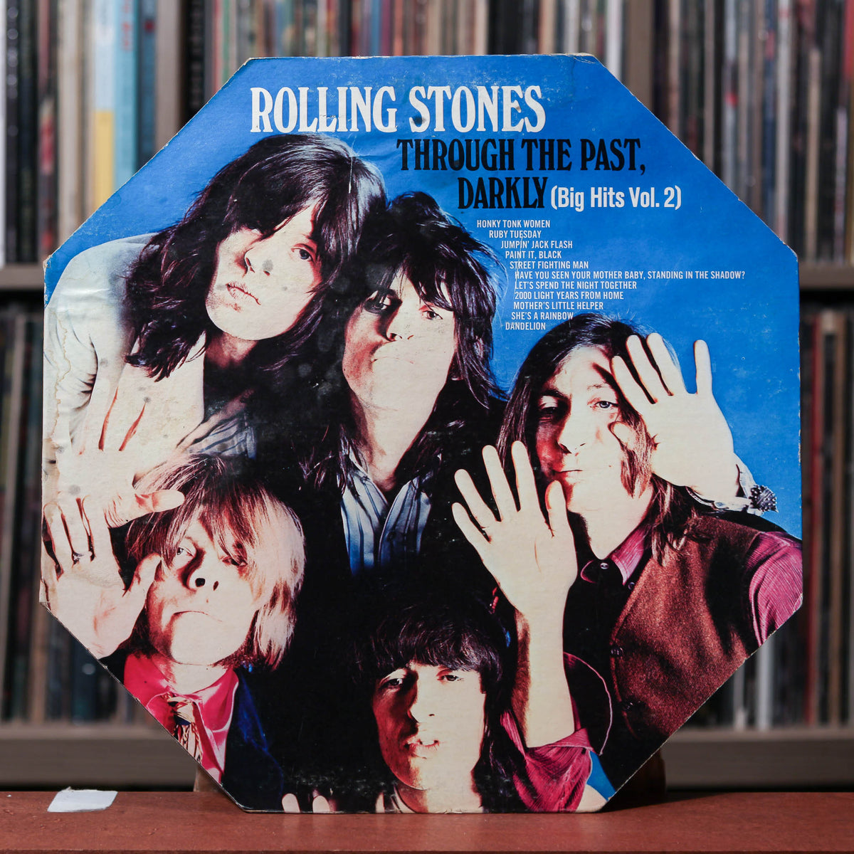 英 Rolling Stones ThroughThePast,Darkly 2 vintage-vinyl-records-
