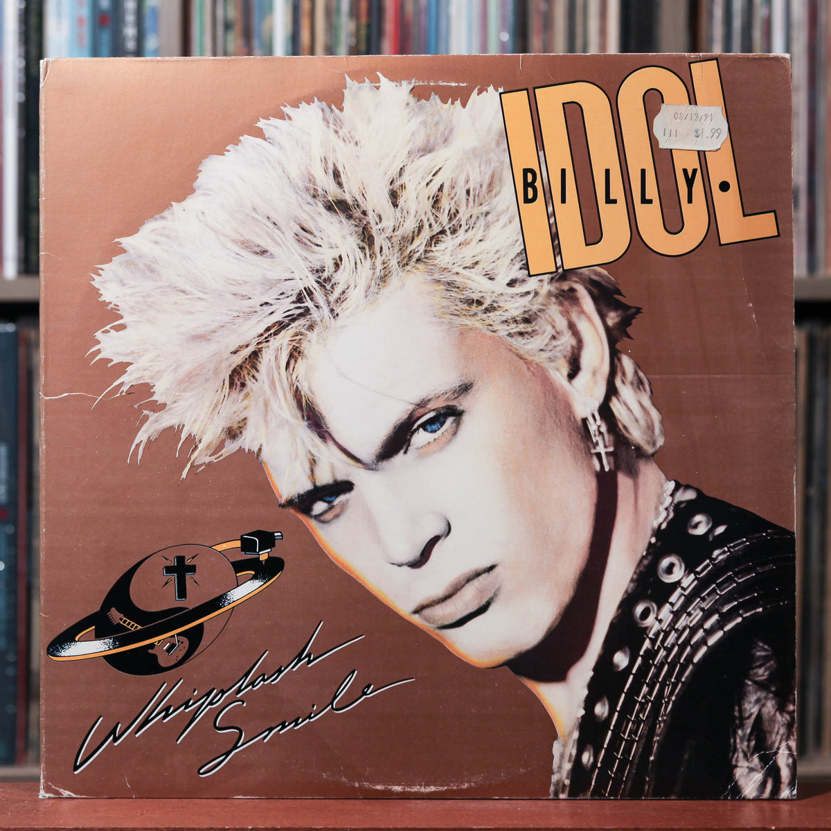 Billy Idol - Whiplash Smile - 1986 Chrysalis, VG/EX