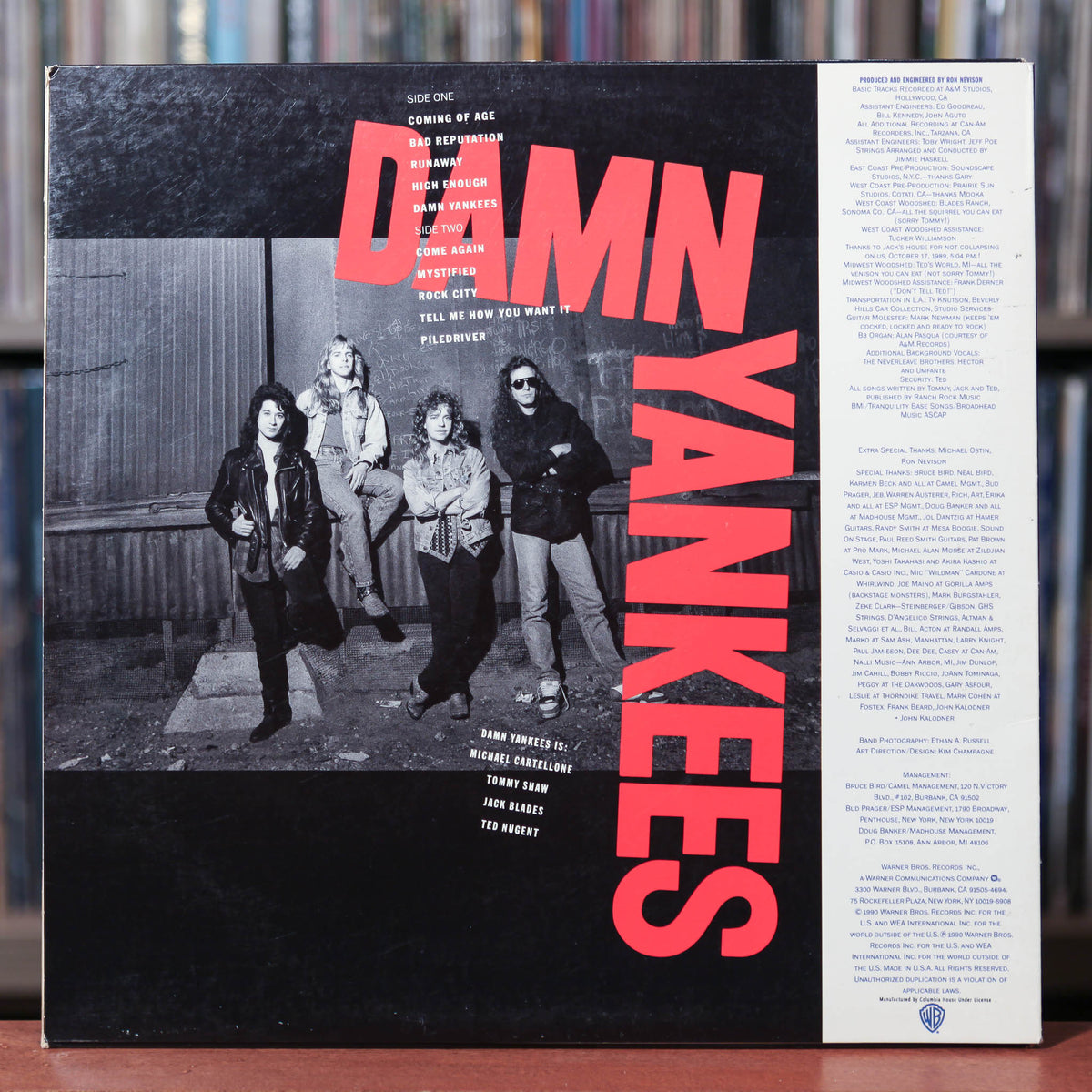 洋楽 Damn Yankees MOV Numbered Damn Yankees Mov Numbered | eBay