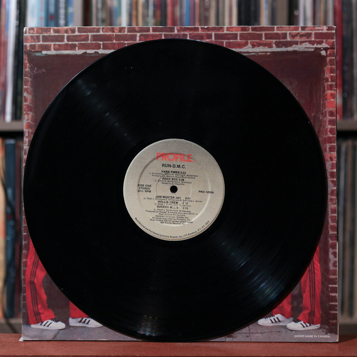 Run-DMC - Run-D.M.C. - 1984 Profile Records, VG+/EX
