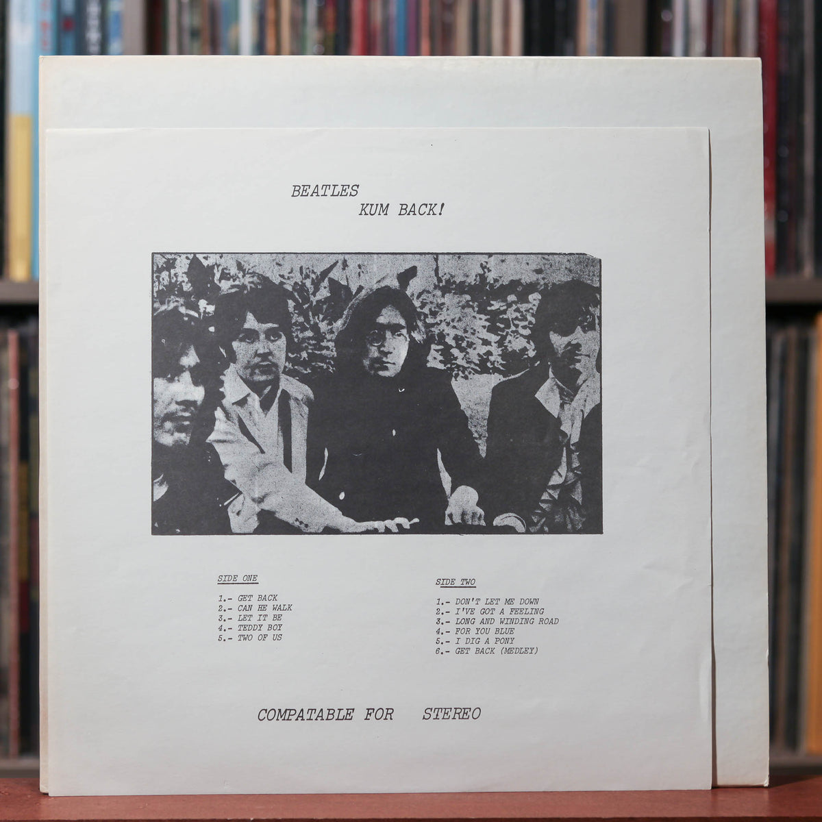 【BEATLES】Kum Back!! ✴︎THE NOWHEREMEN✴︎限定版 vintage-vinyl-records-