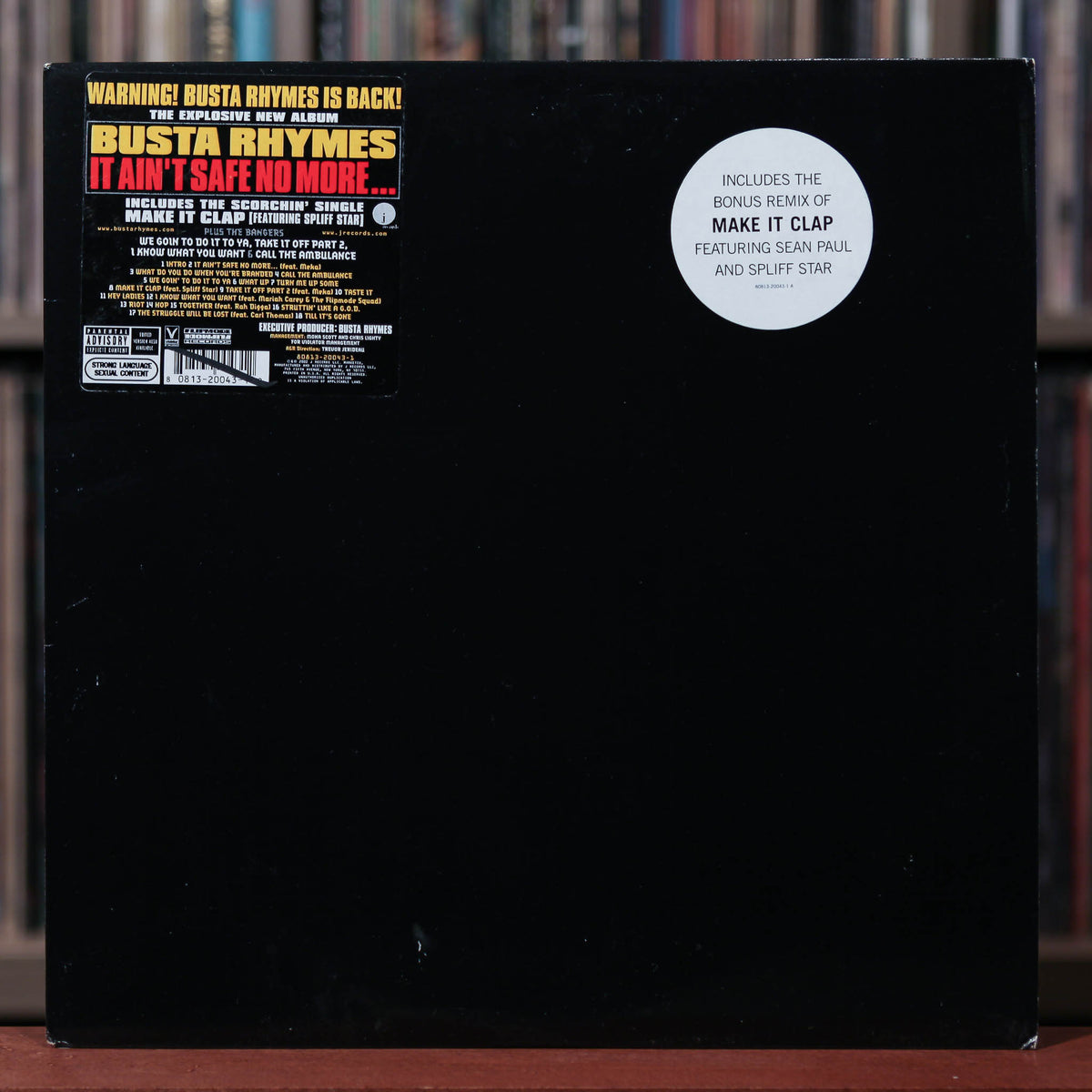 Busta Rhymes It Ain't Safe No More... (PROMO) 2002 J, EX/EX