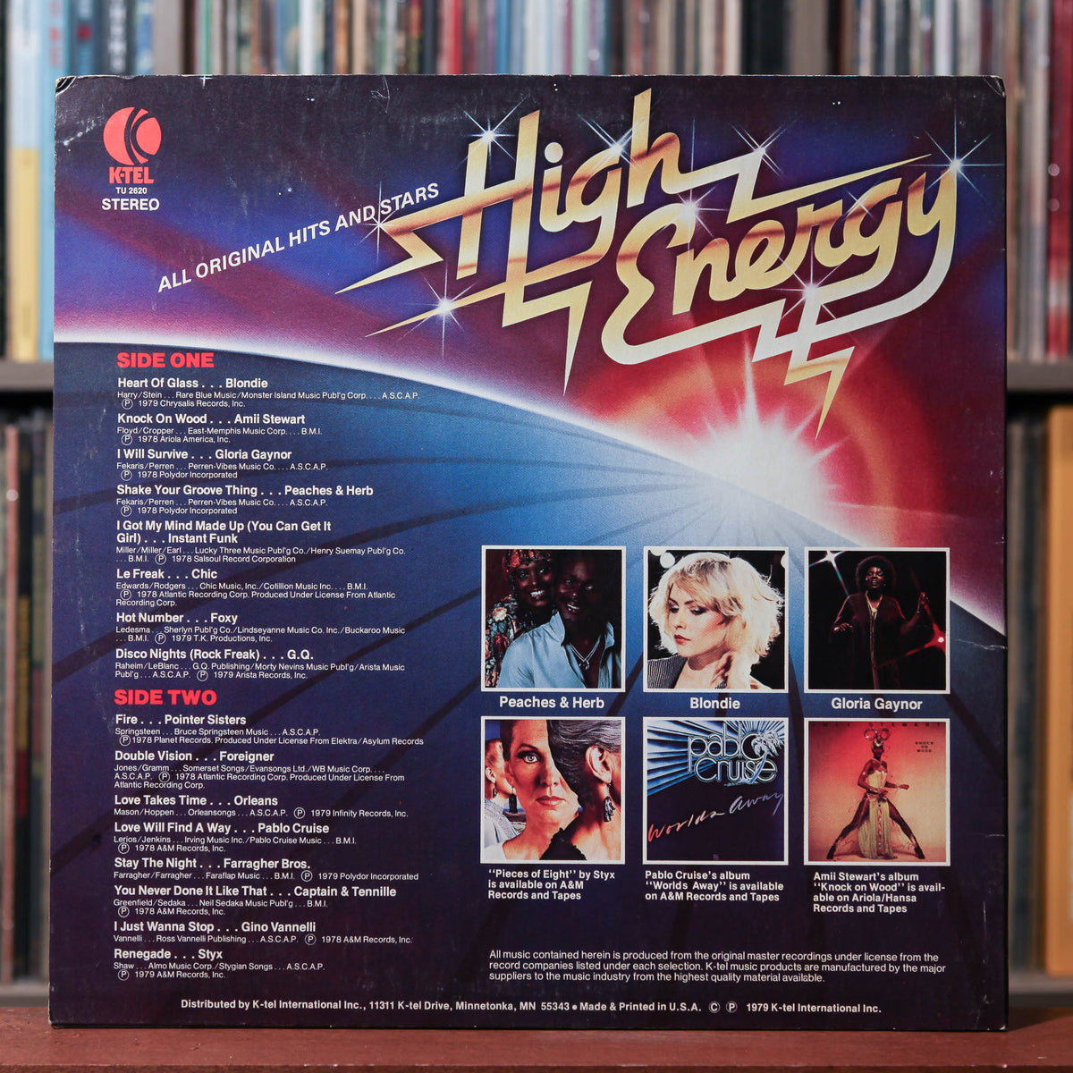 Various - High Energy - All Original Hits All Original Stars - 1979 K-