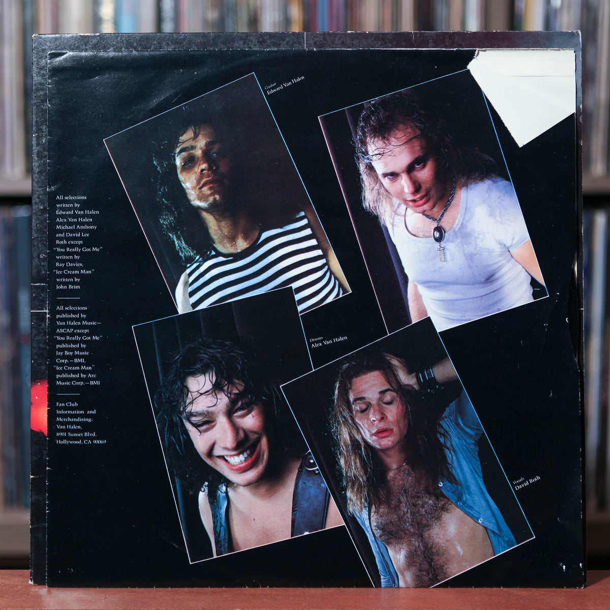 Van Halen - Self-titled - 1978 Warner Bros, VG+/EX