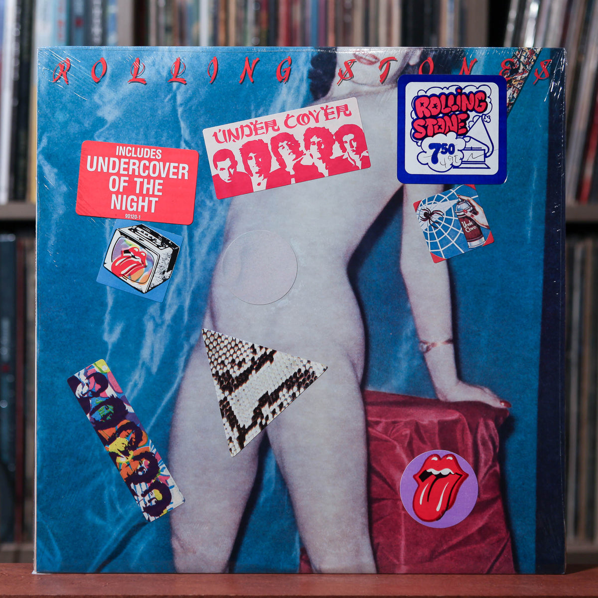 『ＴＨＥ・ＲＯＬＬＩＮＧ・ＳＴＯＮＥＳ／ＵＮＤＥＲＣＯＶＥＲ』〈日本盤〉【中古品 THE ROLLING STONES / UNDERCOVER | sixteen records (シックス