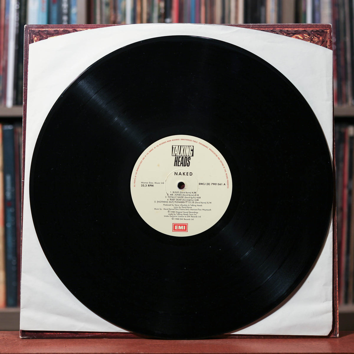 Talking Heads - Naked - South Africa Import - 1988 EMI, VG+/VG+