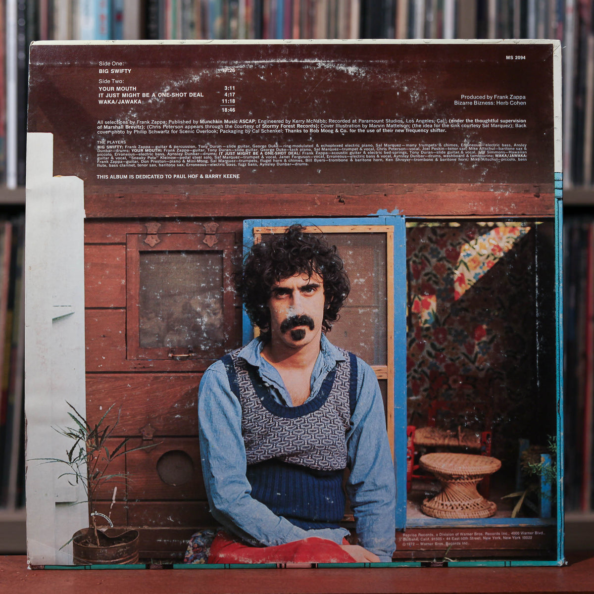 Frank Zappa - Waka / Jawaka - Hot Rats - 1973 Reprise