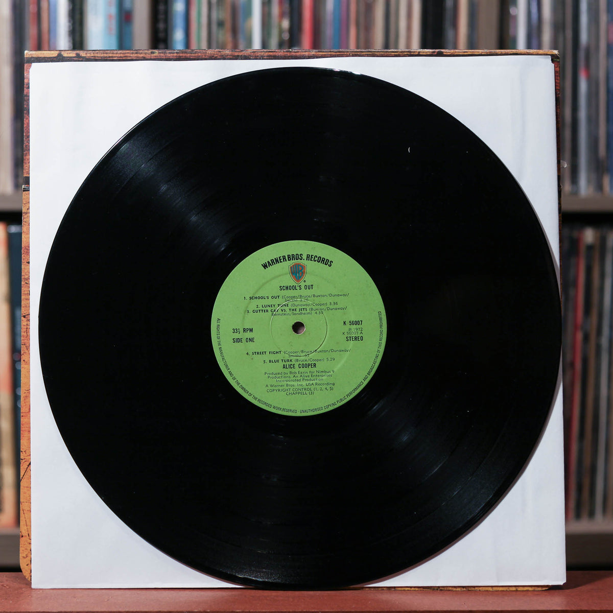 Alice Cooper - School's Out - 1972 Warner, VG+/VG+