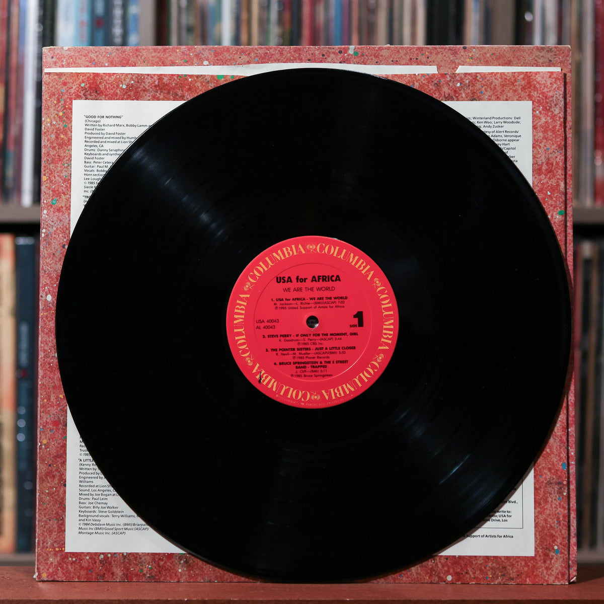 USA For Africa - We Are The World - 1985 Columbia, VG+/VG+