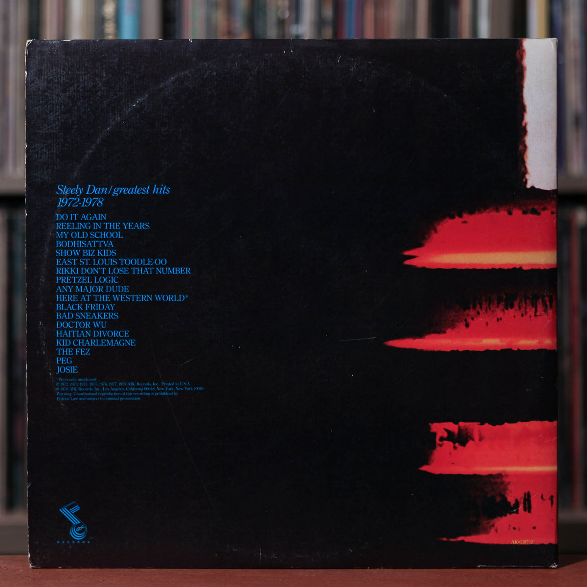 Steely Dan - Greatest Hits - 2LP - 1978 ABC, VG+/VG
