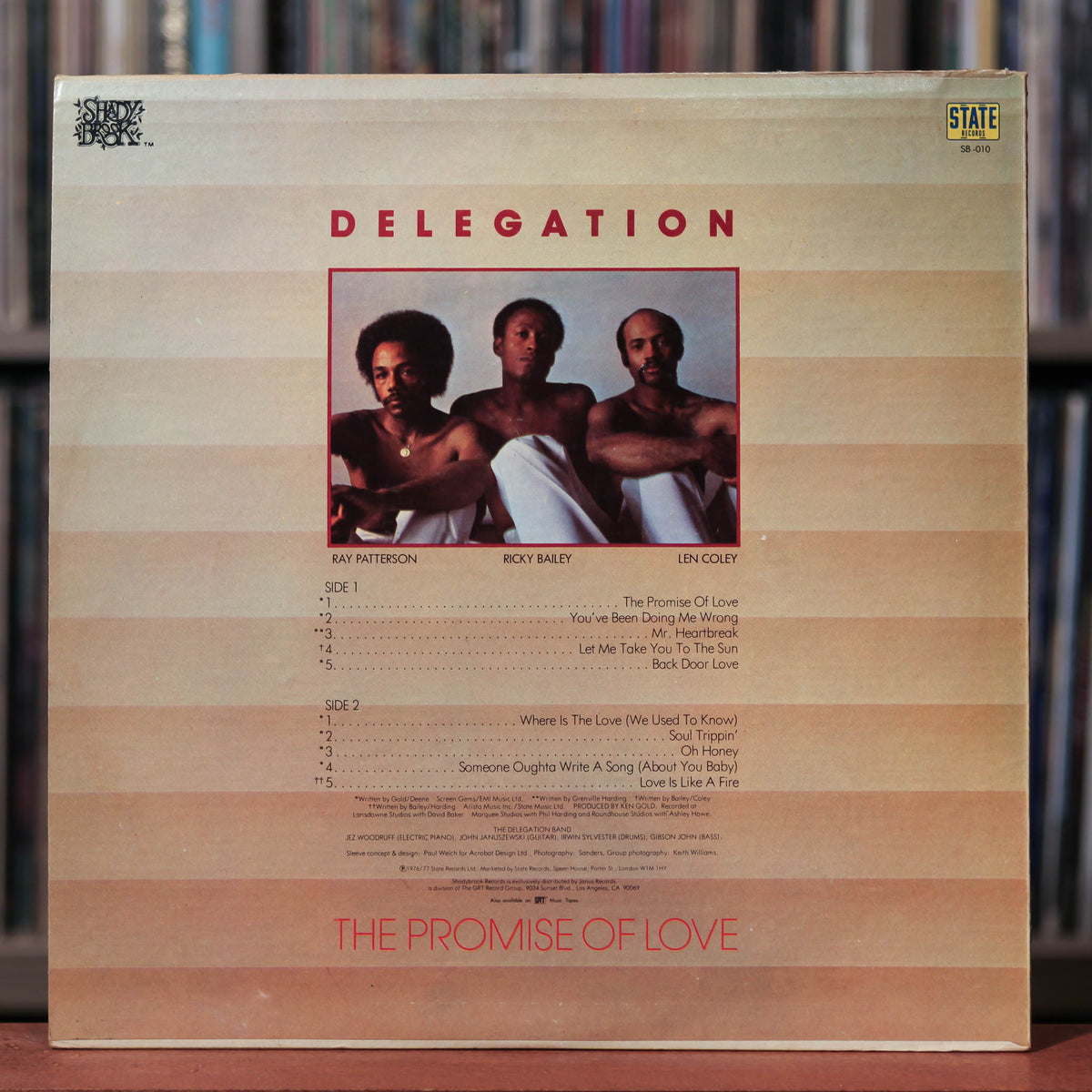 Delegation - The Promise Of Love - 1977 Shadybrook, VG/VG+