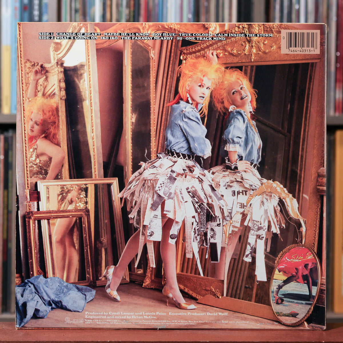Cyndi Lauper - True Colors - 1986 Portrait, VG/VG