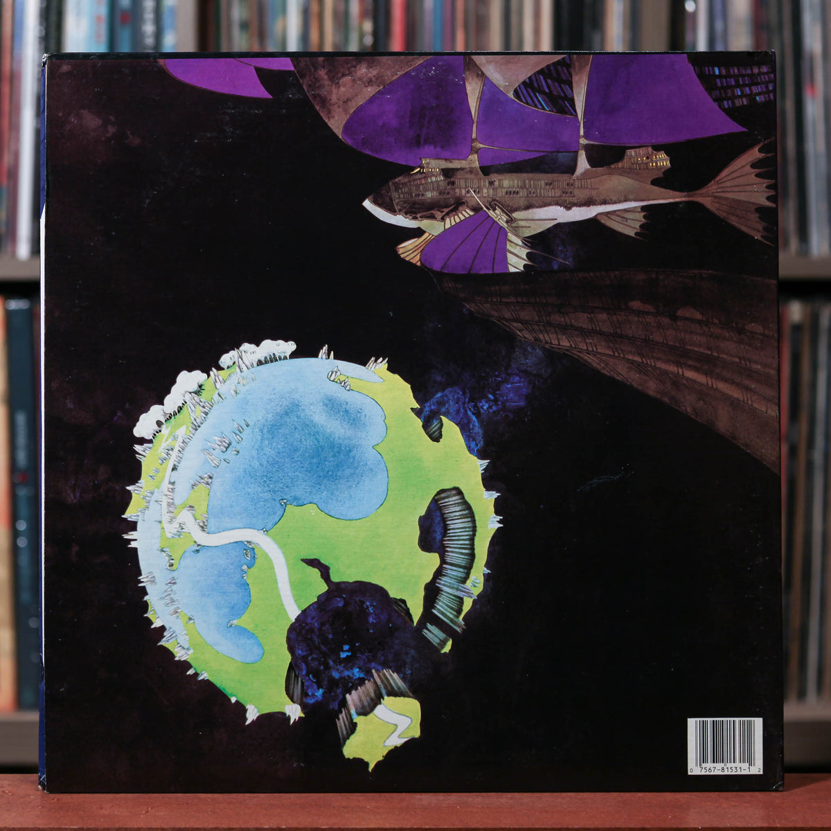 Yes - Fragile - 1977 Atlantic, VG+/VG+