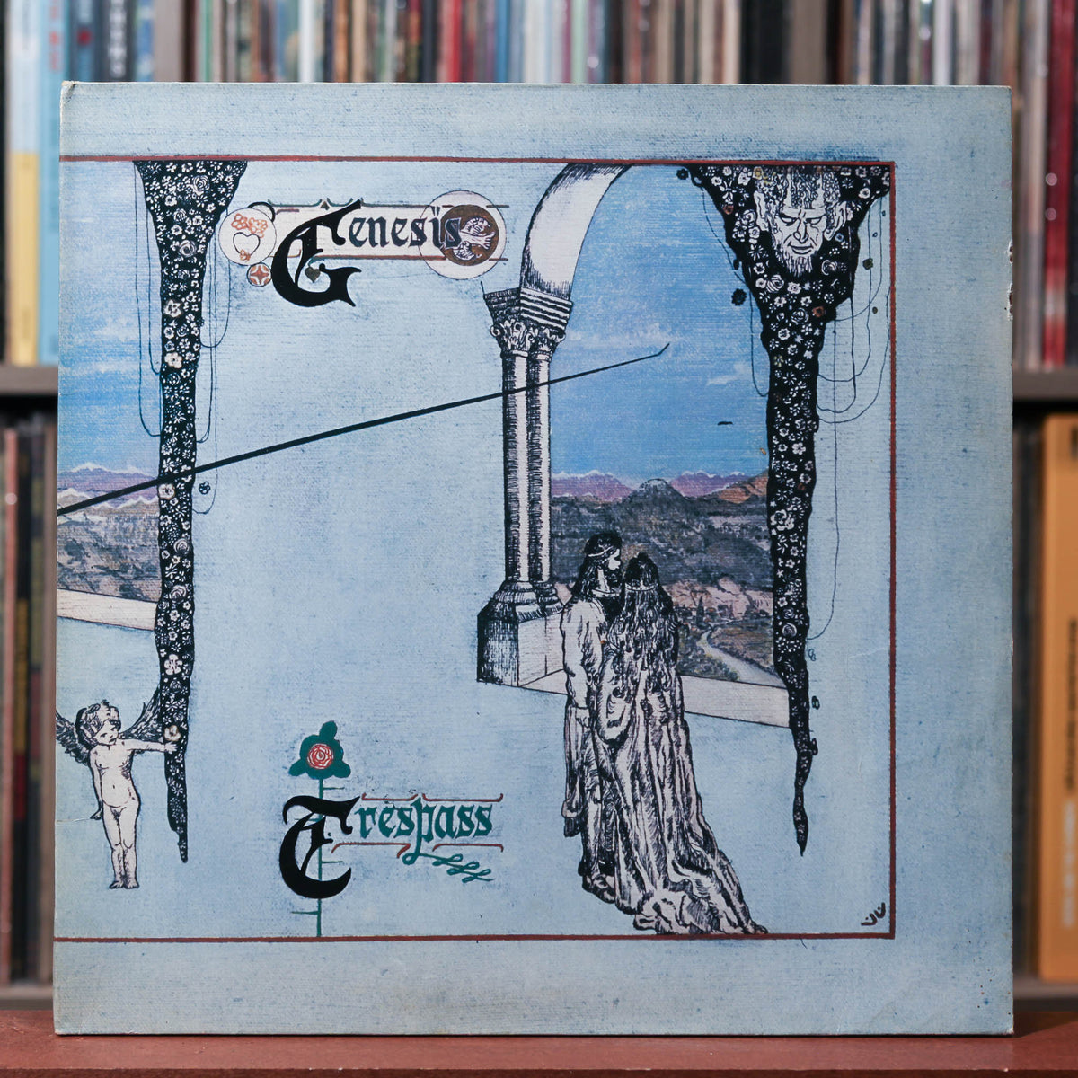 Genesis - Trespass - GERMANY W/ INSERT 1972 Charisma, VG/VG